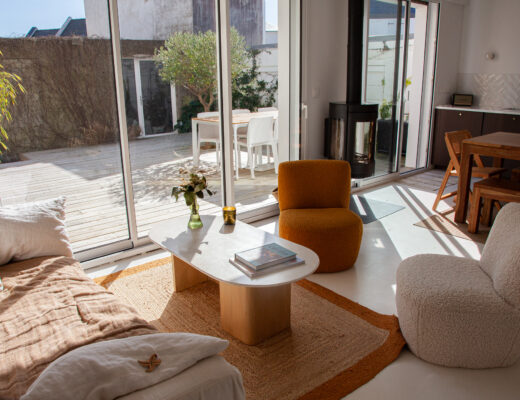 villa en location au Pouliguen, La baule. Pour vos location en famille ou entre amis, villa bien située proche des commerces et points touristiques
